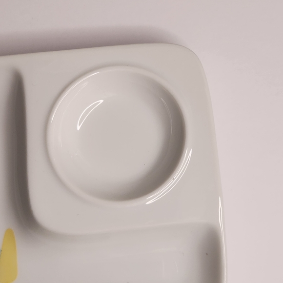 2/$30 Vtg Retro Mickey Mouse Walt Disney Japan Childs Snack Plate Tray Porcelain - Picture 5 of 8